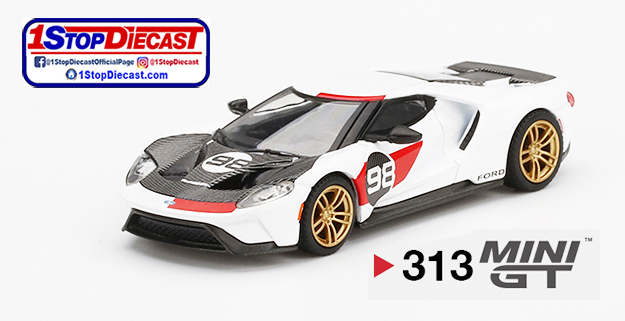 MINI GT 1/64 FORD GT 2021 KEN MILES HERITAGE EDITION  / MIJO HOBBY EXCLUSIVE / *FREE USA SHIPPING