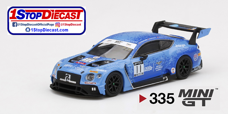 MINI GT 1/64 BENTLEY CONTINENTAL GT3 #11 2020 24HR SPA   / MIJO HOBBY EXCLUSIVE / *FREE USA SHIPPING