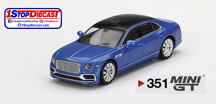 MINI GT 1/64 BENTLEY FLYING SPUR NEPTUNE / MIJO HOBBY EXCLUSIVE / *FREE USA SHIPPING