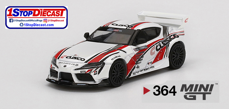 MINI GT 1/64 PANDEM TOYOTA GR SUPRA V1.0 #770 CUSCO DRIFT   / MIJO HOBBY EXCLUSIVE / *FREE USA SHIPPING