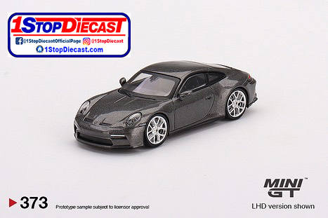 MINI GT 1/64 PORSCHE 911 (992) GT3 TOURING GREY   / MIJO HOBBY EXCLUSIVE / *FREE USA SHIPPING