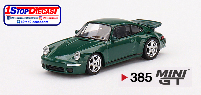 MINI GT 1/64 PORSCHE RUF CTR ANN IRISH GREEN / MIJO HOBBY EXCLUSIVE / *FREE USA SHIPPING