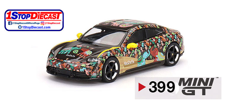 MINI GT 1/64 PORSCHE TAYCAN TURBO S. NARAYA EDITION  / MIJO HOBBY EXCLUSIVE / *FREE USA SHIPPING
