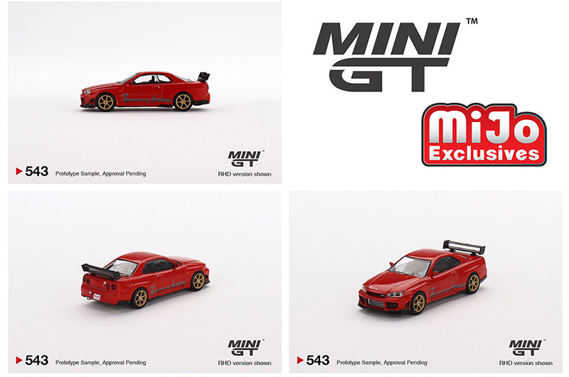 MINI GT 1/64 NISSAN TOMMYKAIRA R RZ RED/ MIJO HOBBY EXCLUSIVE / *FREE USA SHIPPING