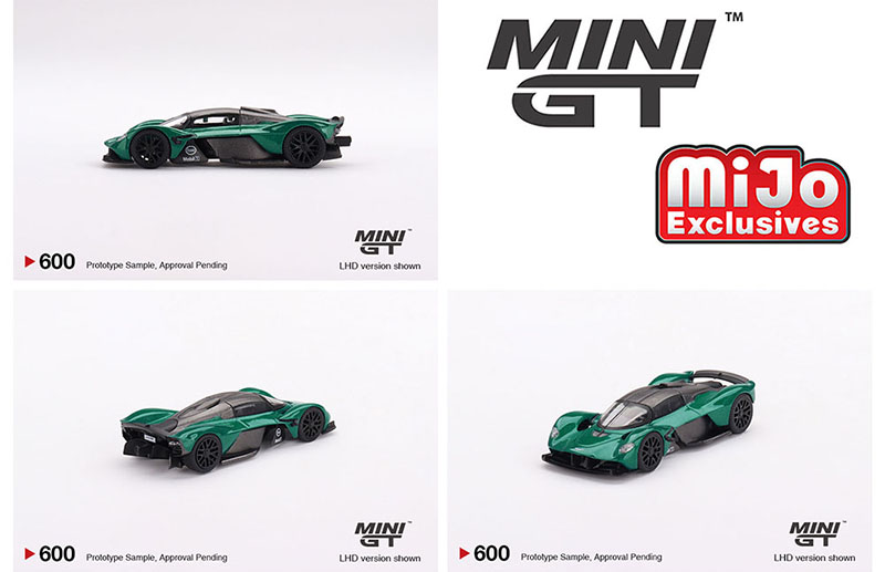 MINI GT 1/64 ASTON MARTIN VALKYRIE RACING GREEN / MIJO HOBBY EXCLUSIVE / *FREE USA SHIPPING