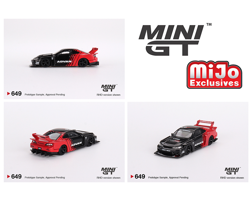 MINI GT 1/64  NISSAN LB SUPER SILHOUETTE S15 SILVIA ADVAN / *FREE USA SHIPPING