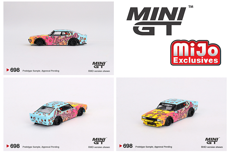 MINI GT 1/64 NISSAN SKYLINE KEMMERI LIBERTY WALK KUMA / *FREE USA SHIPPING