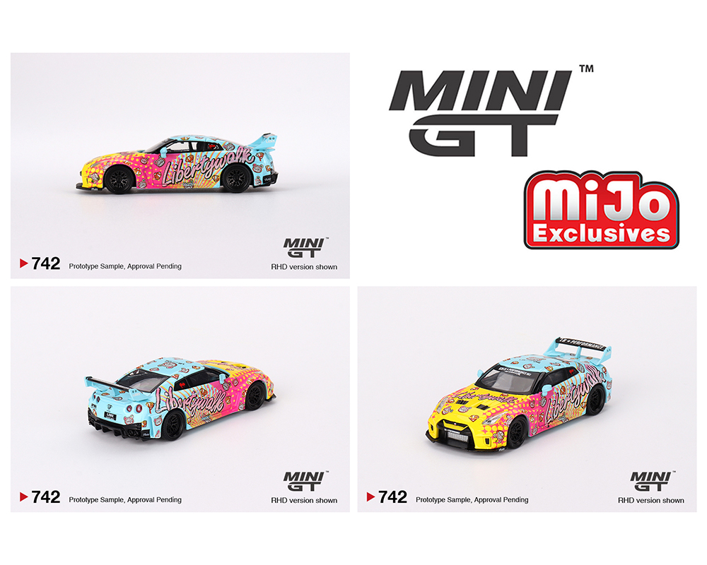 MINI GT 1/64 LB-SILHOUETTE WORKS GT NISSAN 35GT-RR KUMA / *FREE USA SHIPPING