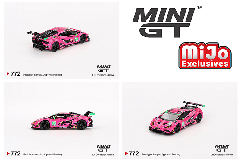 MINI GT 1/64 LAMBRGHINI HURACAN GT3 EVO2 #83 IRON DAMES IMSA 2023 DAYTONA 24 HOURS / *FREE USA SHIPPING