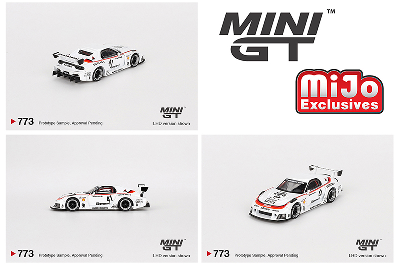 MINI GT 1/64 MAZDA RX-7 LB SUPER SILHOUTTE #41 NUMERO RESERVE / *FREE USA SHIPPING