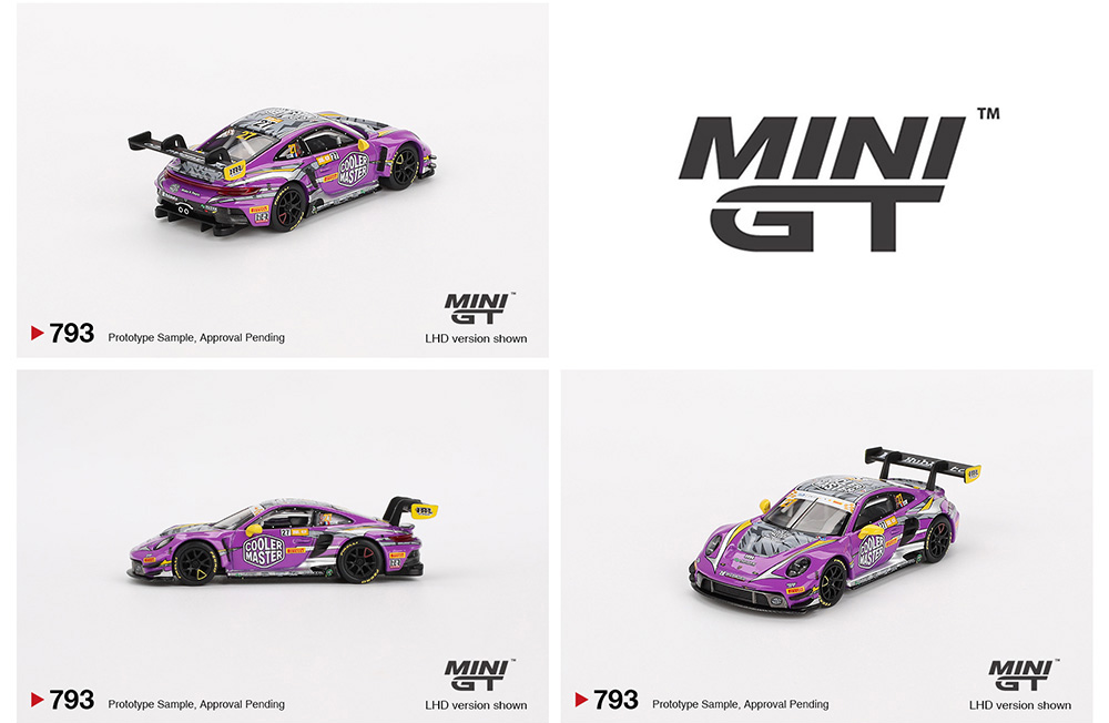 MINI GT 1/64 PORSCHE 911 GT3 R #27 HUB AUTO RACING / *FREE USA SHIPPING