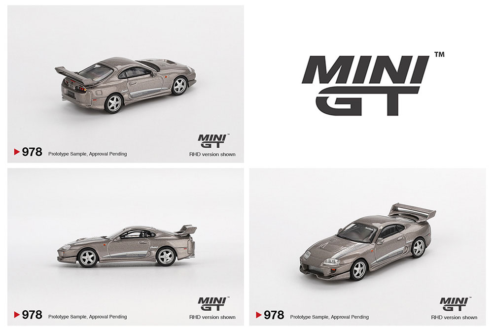 MINI GT 1/64 TOYOTA SUPRA VEILSIDE COMBAT V-11 GRAY  / *FREE USA SHIPPING