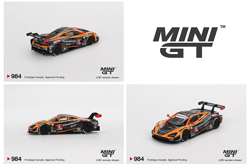 MINI GT 1/64 McLaren 720S GT3 Evo Pfaff Motorsports / *FREE USA SHIPPING