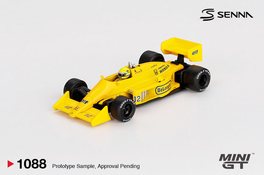 MINI GT 1/64 F1 LOTUS 99T #12 SENNA 87 MONACO WINNER   / *FREE USA SHIPPING
