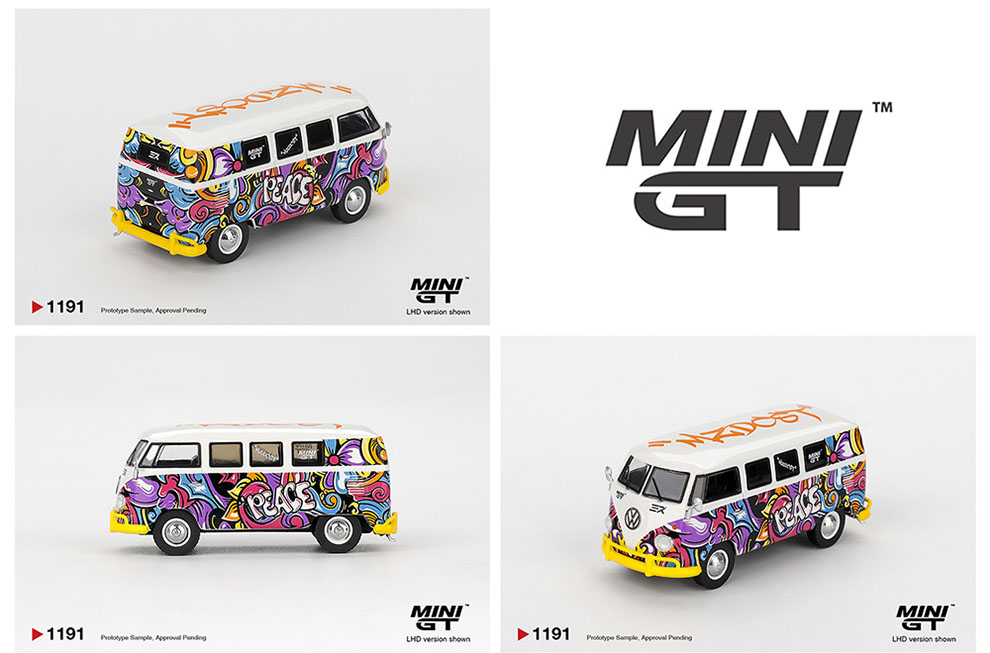 MINI GT 1/64 VOLKSWAGEN T1 MICRO MIZU DESIGN  / *FREE USA SHIPPING