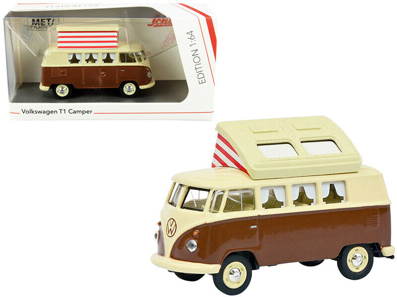 SCHUCO 1/64 VW T1 CAMPER OPEN ROOF BROWN  / HOBBY EXCLUSIVE / *FREE USA SHIPPING