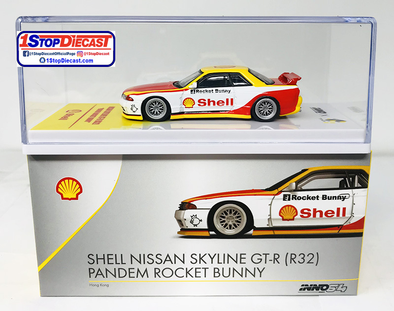 INNO64 1/64 NISSAN GT-R R32 PANDEM ROCKET BUNNY SHELL  / *FREE USA SHIPPING