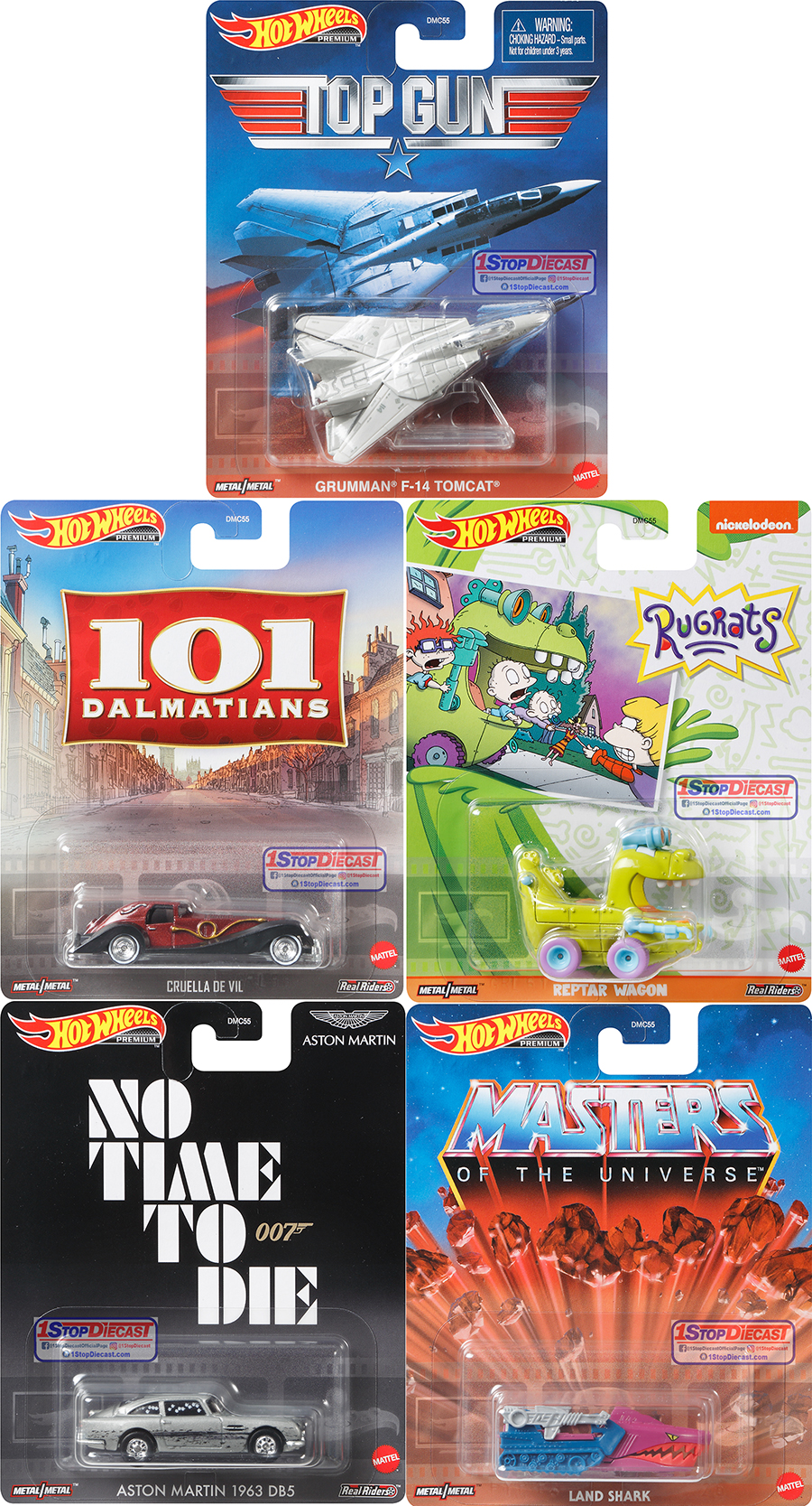 HOT WHEELS 2021 REPLICA ENTERTAINMENT RELEASE A /  FACTORY SEALED CASE OF 10 / FREE SHIPPING*