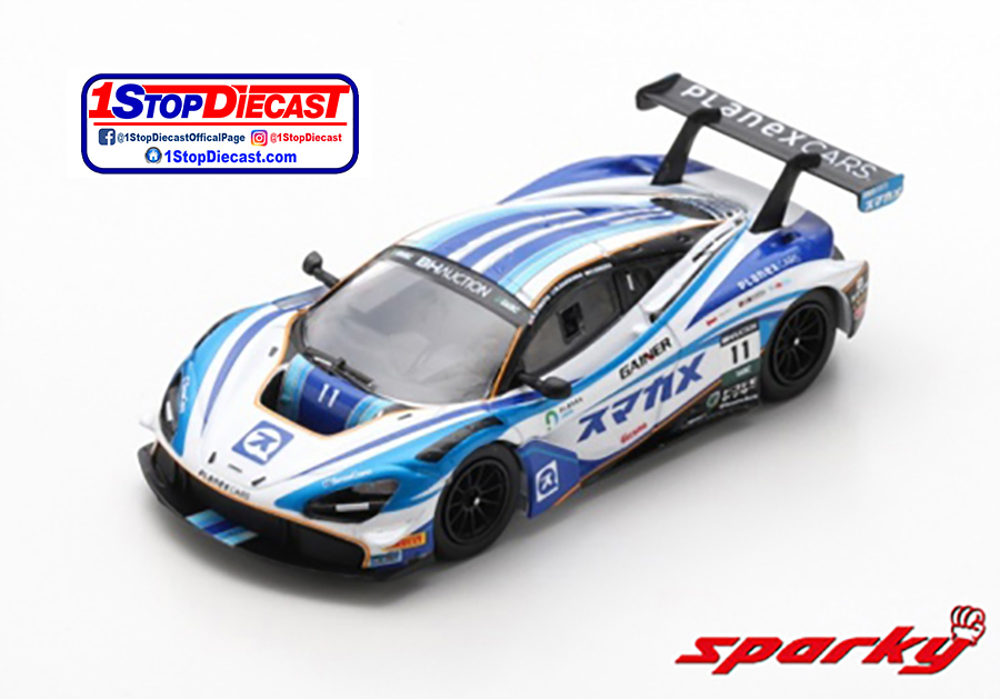 SPARKY 1/64 McLAREN 720S GT3 No.11 PLANEX SMACAM RACING SUZUKA 2019  / FREE USA SHIPPING*
