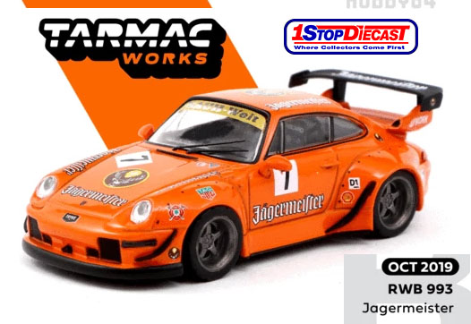 TARMAC 1/64 PORSCHE RWB 993 JAGERMEISTER   / FREE SHIPPING*