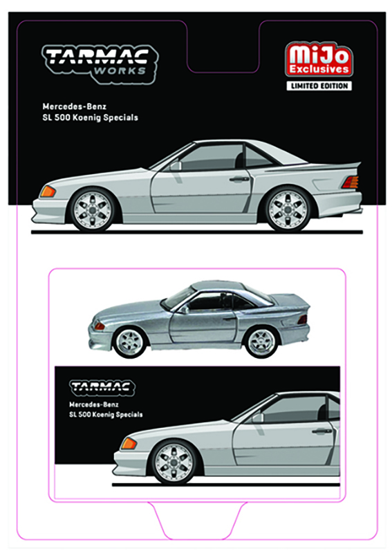TARMAC 1/64 MERCEDES-BENZ SL 500 KOENIG SPECIALS SILVER  / *FREE SHIPPING