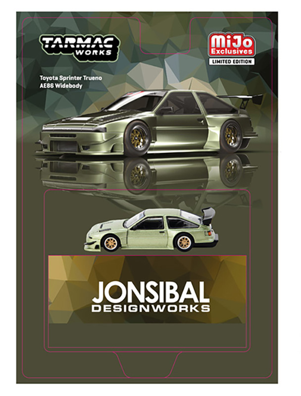 TARMAC 1/64 NISSAN SKYLINE R32 WIDEBODY JONSIBAL ADVAN JCCS / *FREE USA SHIPPING