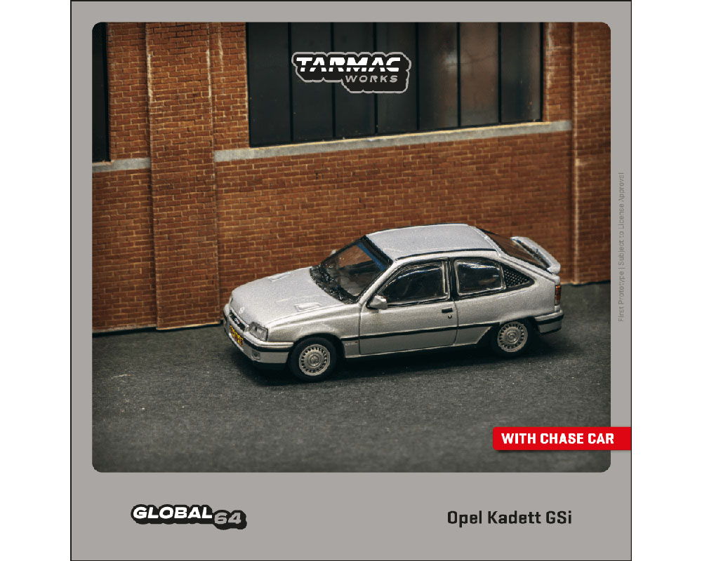 TARMAC 1/64  OPEL KADETT GSi SILVER / *FREE SHIPPING