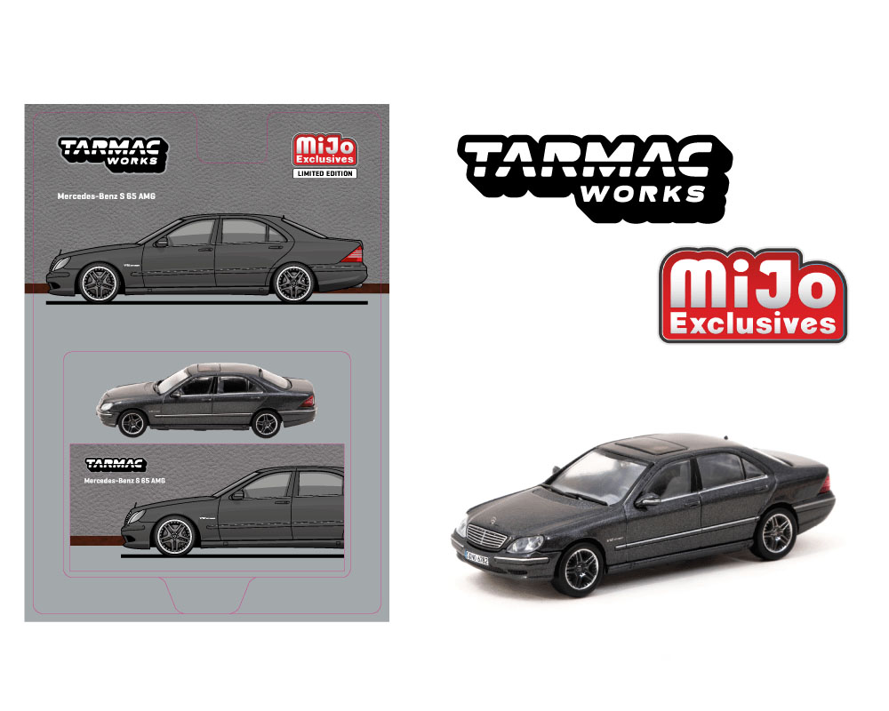 TARMAC 1/64  MERCEDES-BENZ S65 AMG GREY / *FREE SHIPPING
