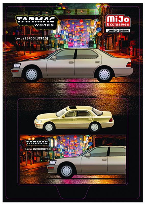 TARMAC 1/64 LEXUS LS400 CHAMPANGE BEIGE METALLIC / *FREE USA SHIPPING