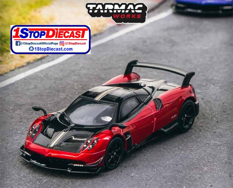 TARMAC GLOBAL 64 1/64 PAGANI HUAYRA BC ROSSO DUBAI  / *FREE USA SHIPPING